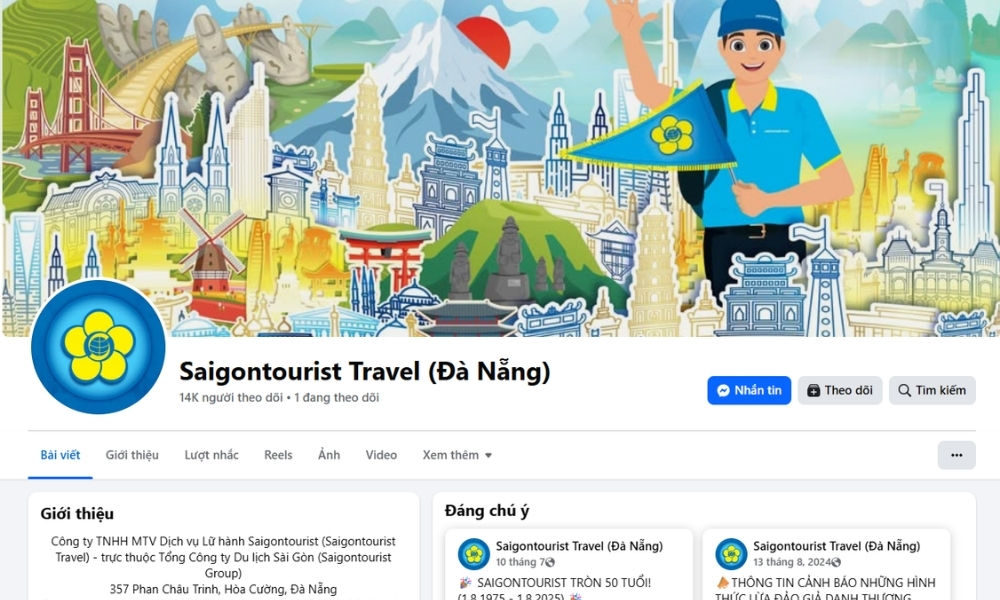 Công ty du lịch Đà Nẵng Saigon Tourist