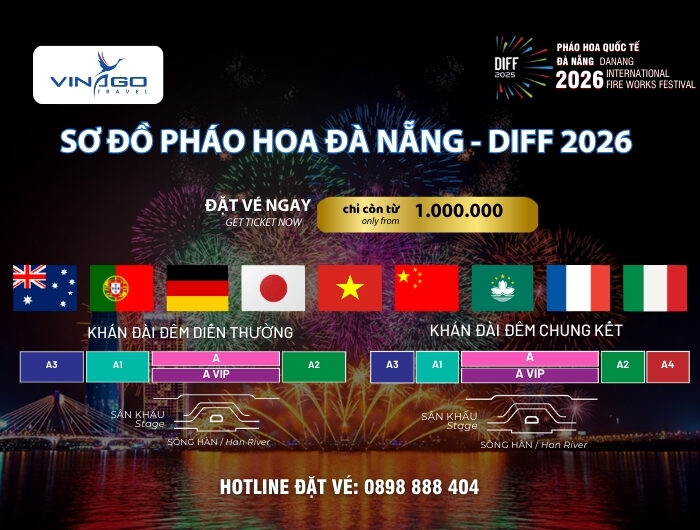 Vé pháo hoa Đà Nẵng